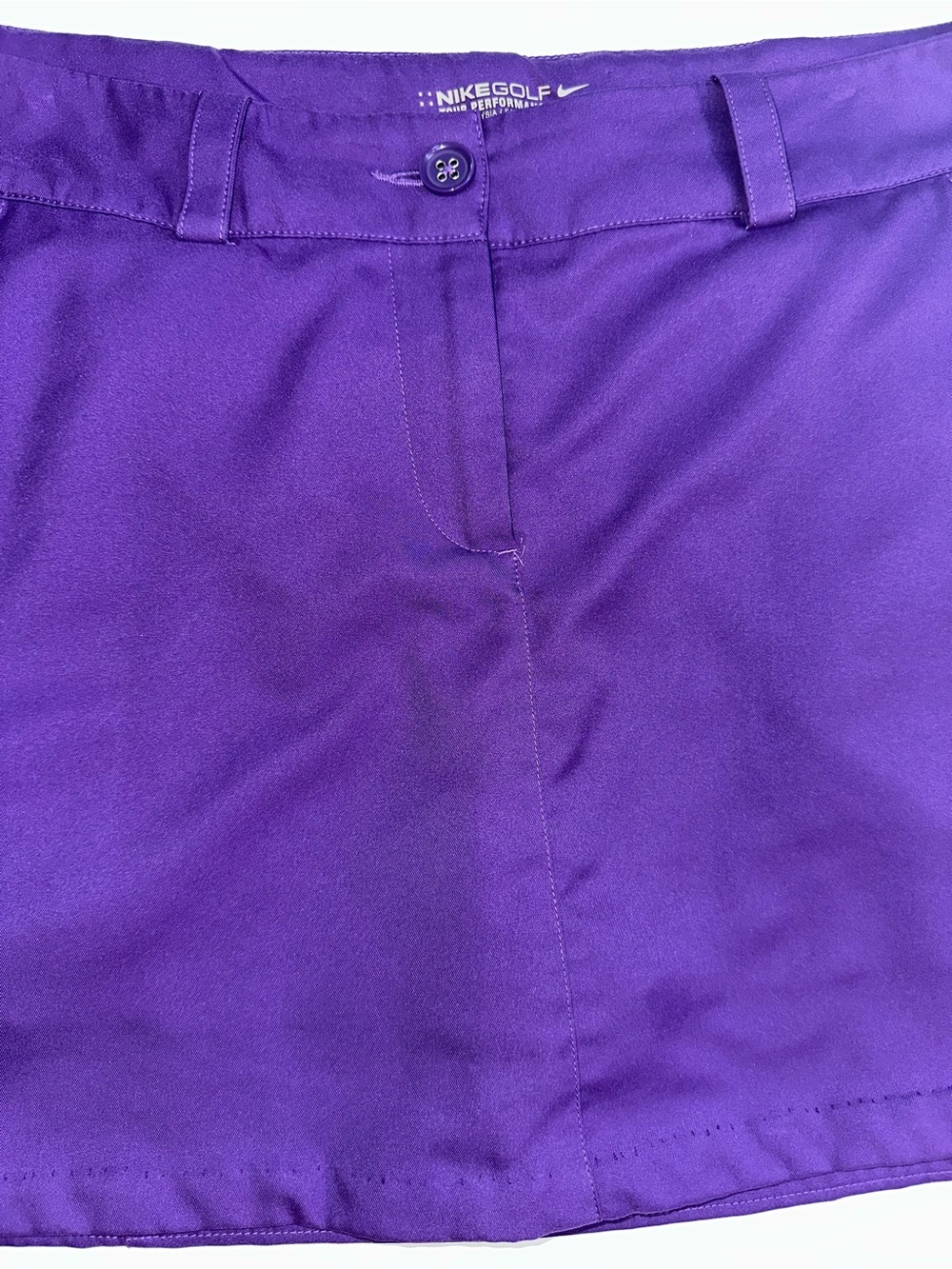 Nike Golf Tour Performance Purple Dri-FIT Athletic Skort - Size 10 - Picture 4 of 15